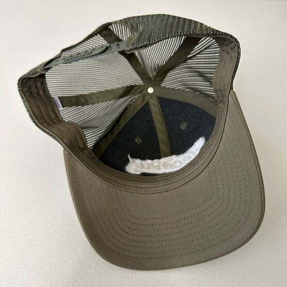 NWOT TECOVAS Trucker Hat Snapback in Sage Green - Picture 7 of 9